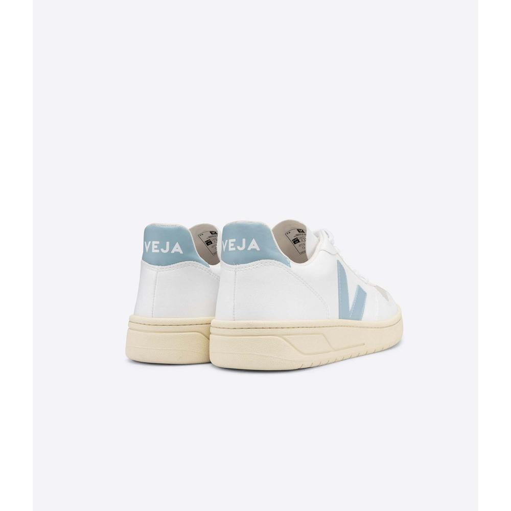 Veja V-10 CWL Tenisky Damske White/Turquoise | SK 652AHK